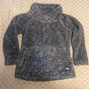 ❤️3/$30❤️Oneill Blue/White Fuzzy Sweater Size Small